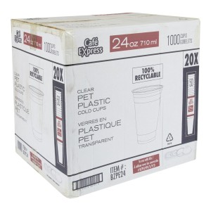 Clear PET Plastic Cold Cup